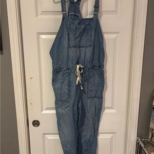 Denim overalls